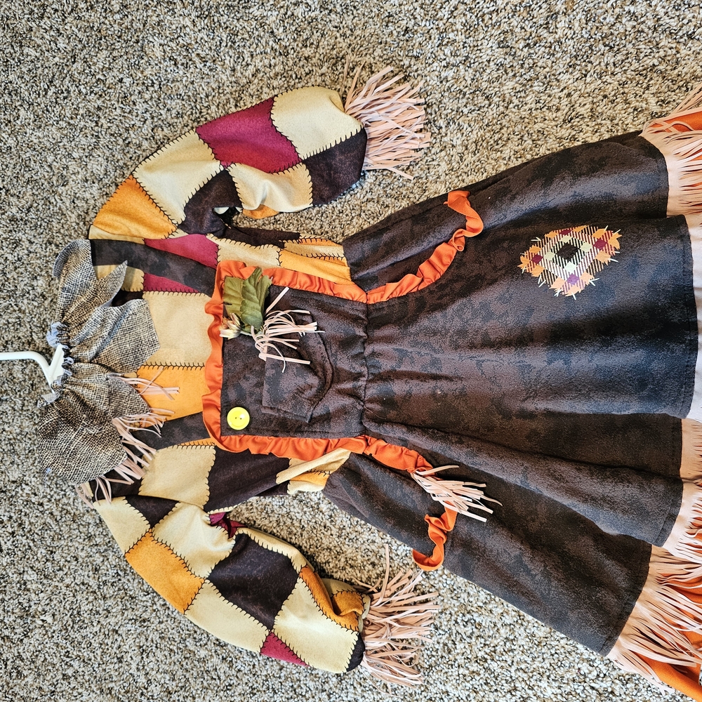 Patchwork Clown Costume for Kids